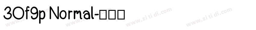 3Of9p Normal字体转换